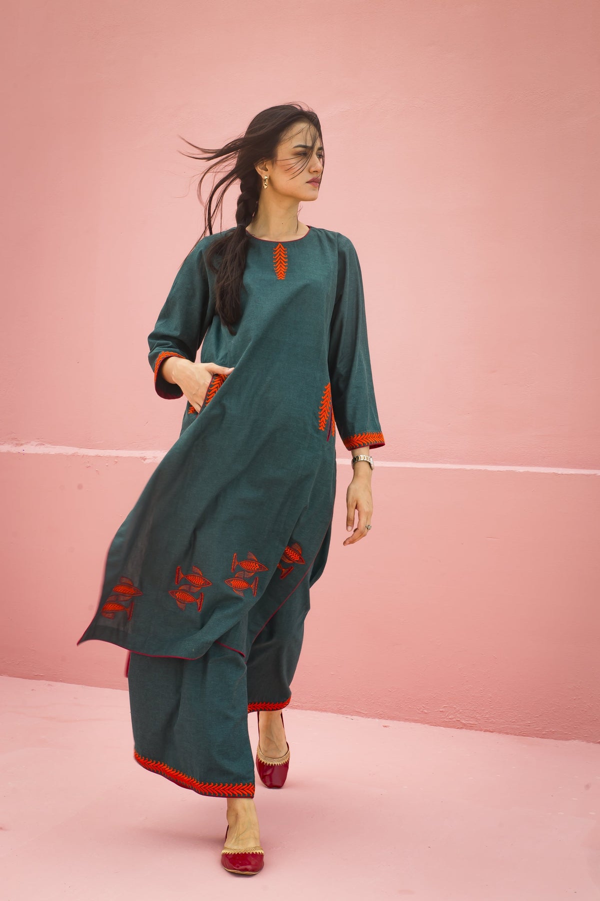 The Pink Tree Company | Dont be Silly |  Fish Scale by The Pink Tree Company - Designer Dress - Type: Ladies Clothes - Available at Libayah - 100% Original