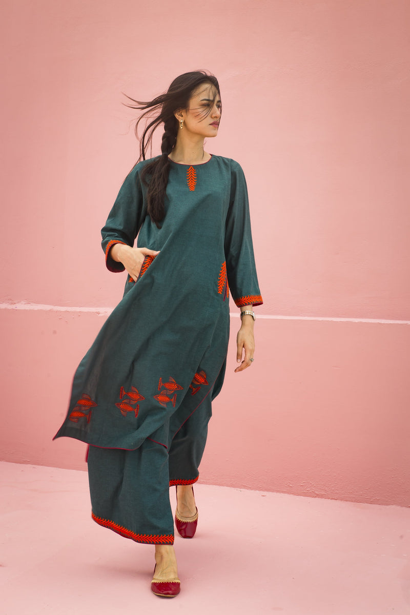 The Pink Tree Company | Dont be Silly |  Fish Scale by The Pink Tree Company - Designer Dress - Type: Ladies Clothes - Available at Libayah - 100% Original