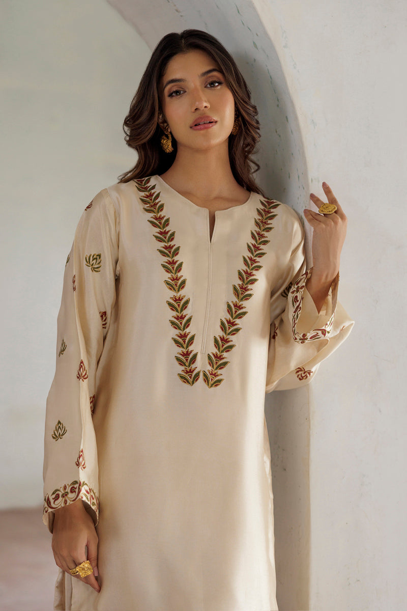 The Pink Tree Company | Yaadish Bakhair | Ivory Baagh by The Pink Tree Company - Designer Dress  - Type : Ladies Clothes - Available at Libayah - 100% Original 