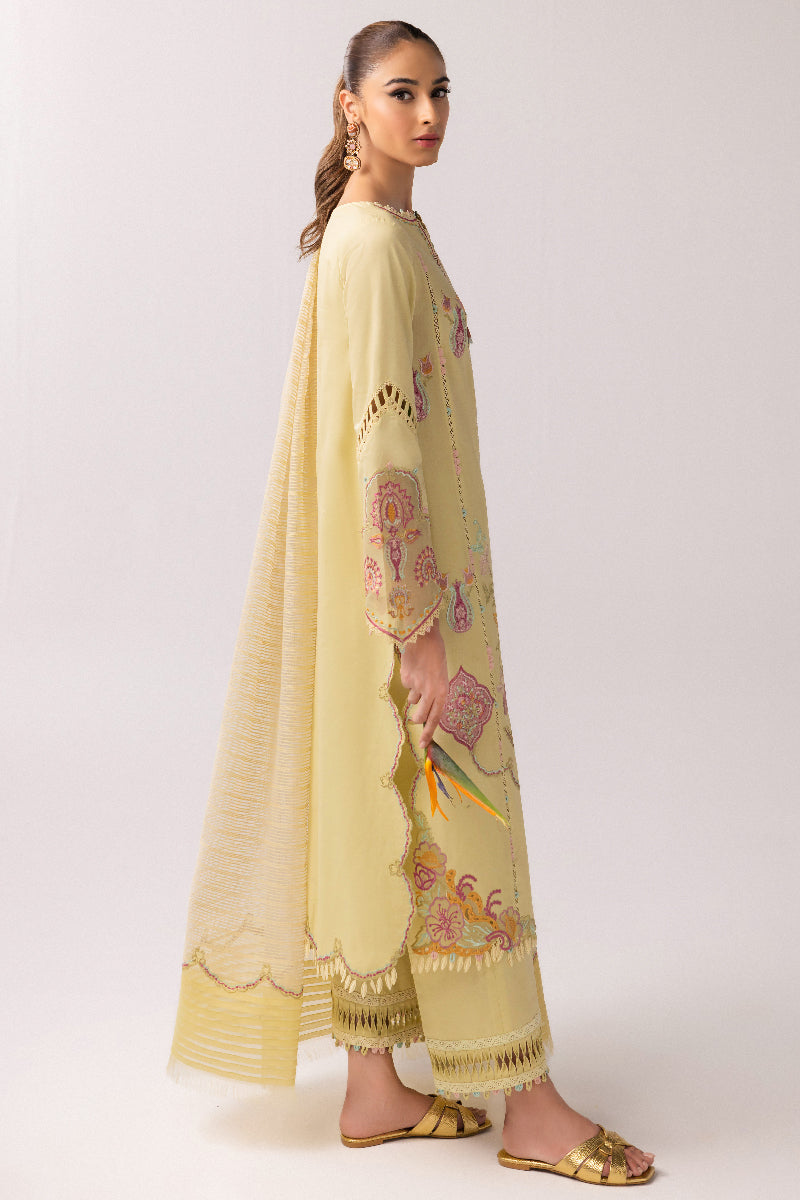 Qalamkar | Basic Pret 25 | KT-08 Afra by Qalamkar - Designer Dress - Type: Ladies Clothes - Available at Libayah - 100% Original