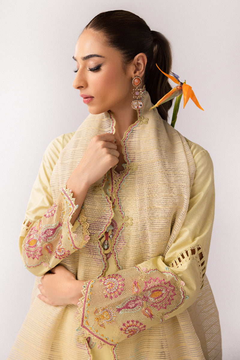Qalamkar | Basic Pret 25 | KT-08 Afra by Qalamkar - Designer Dress - Type: Ladies Clothes - Available at Libayah - 100% Original