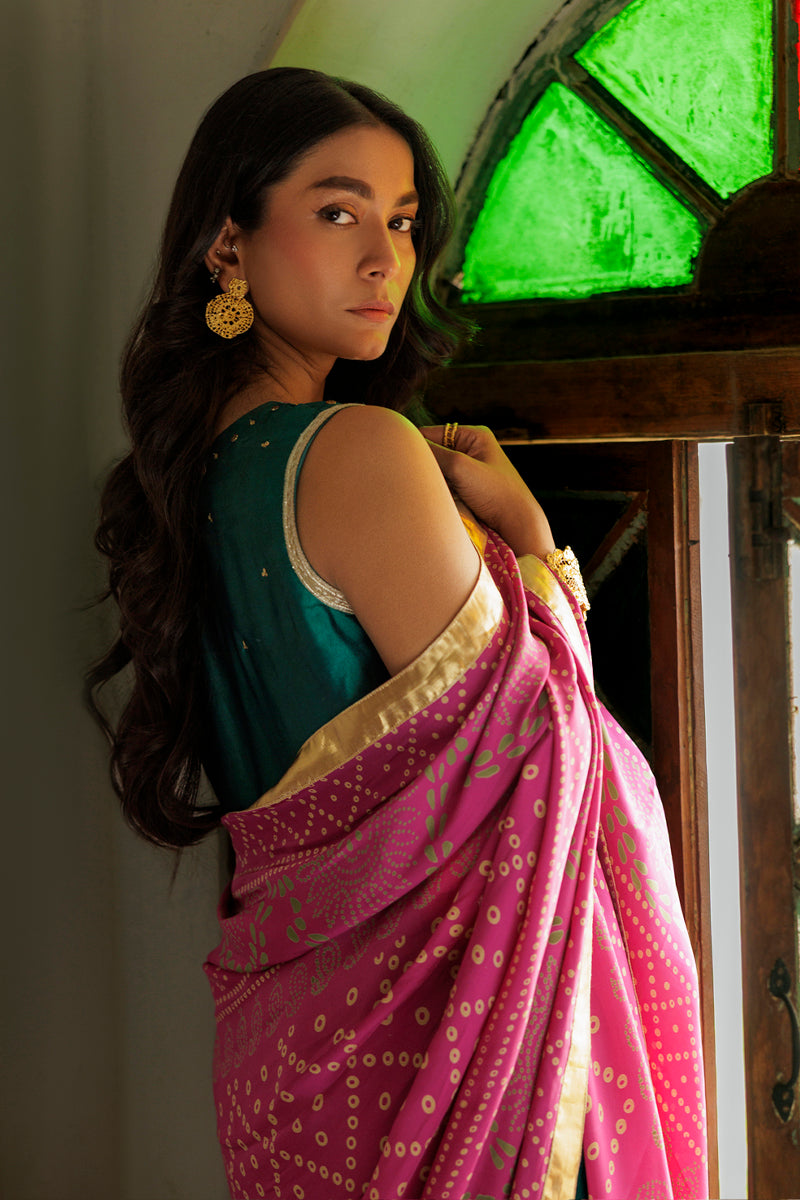 The Pink Tree Company | Yaadish Bakhair | Saawan Rang by The Pink Tree Company - Designer Dress  - Type : Ladies Clothes - Available at Libayah - 100% Original 