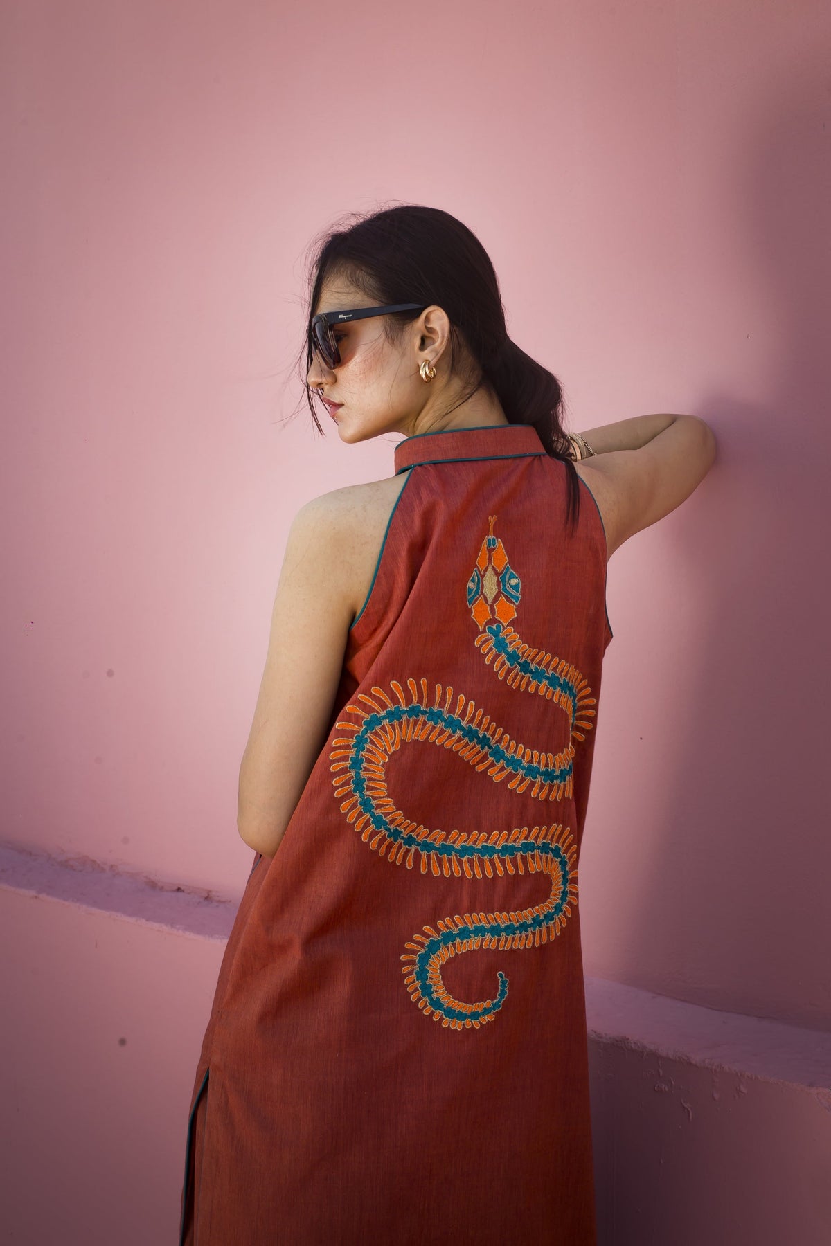 The Pink Tree Company | Dont be Silly |   Snake Behind the Back by The Pink Tree Company - Designer Dress - Type: Ladies Clothes - Available at Libayah - 100% Original