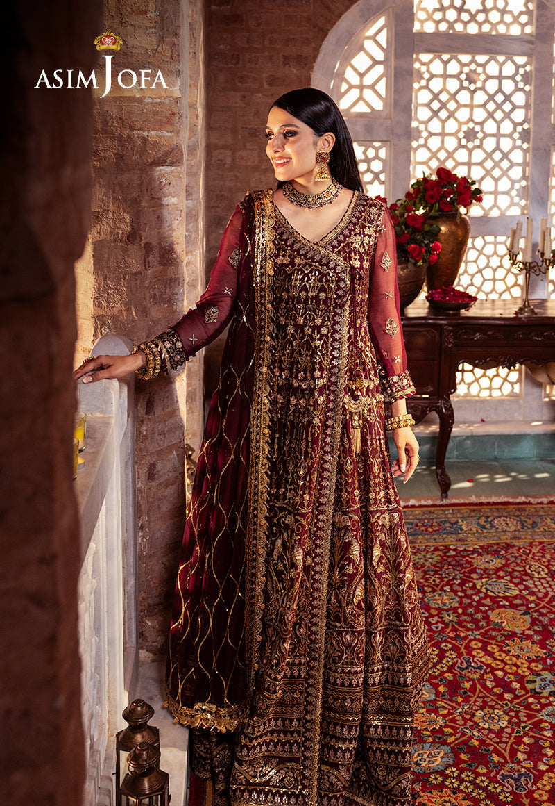 Asim Jofa | Jaan e Jahan| AJJJ-06 by Asim Jofa - Designer Dress - Type: Ladies Clothes - Available at Libayah - 100% Original