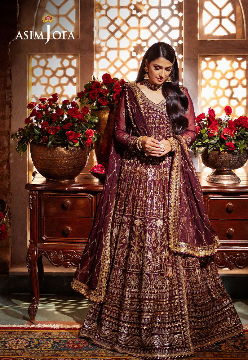 Asim Jofa | Jaan e Jahan| AJJJ-06 by Asim Jofa - Designer Dress - Type: Ladies Clothes - Available at Libayah - 100% Original