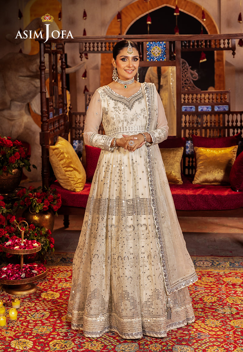 Asim Jofa | Jaan e Jahan| AJJJ-04 by Asim Jofa - Designer Dress - Type: Ladies Clothes - Available at Libayah - 100% Original