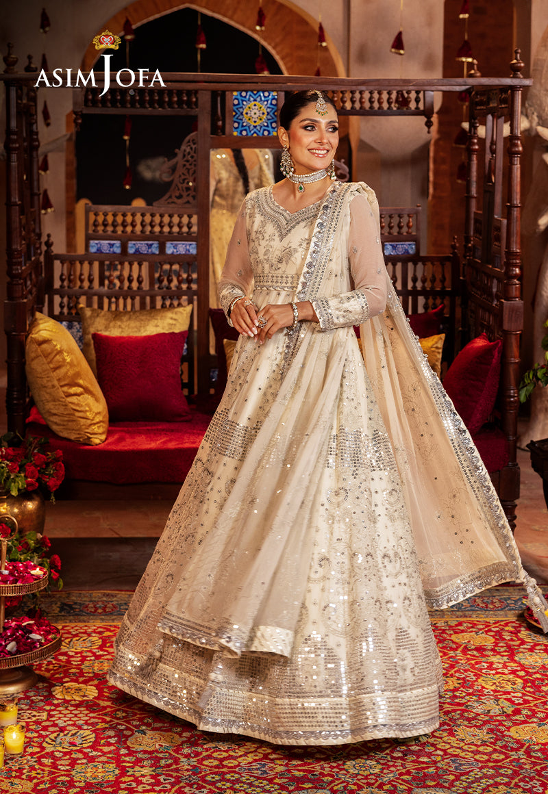 Asim Jofa | Jaan e Jahan| AJJJ-04 by Asim Jofa - Designer Dress - Type: Ladies Clothes - Available at Libayah - 100% Original