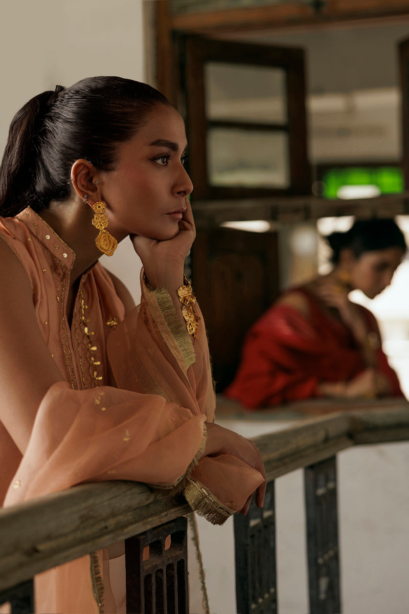 The Pink Tree Company | Yaadish Bakhair | Gulbadan by The Pink Tree Company - Designer Dress  - Type : Ladies Clothes - Available at Libayah - 100% Original 