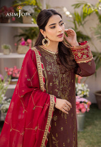 Asim Jofa | Dhanak Rang Collection | AJCF-27 by Asim Jofa - Designer Dress - Type: Ladies Clothes - Available at Libayah - 100% Original