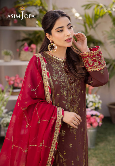 Asim Jofa | Dhanak Rang Collection | AJCF-27 by Asim Jofa - Designer Dress - Type: Ladies Clothes - Available at Libayah - 100% Original