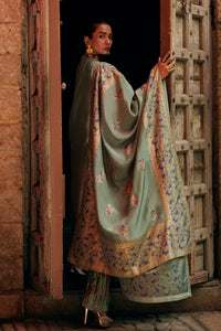 The Pink Tree Company | Yaadish Bakhair | Whispers of Sage by The Pink Tree Company - Designer Dress  - Type : Ladies Clothes - Available at Libayah - 100% Original 