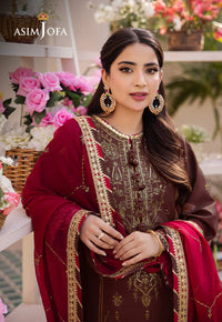 Asim Jofa | Dhanak Rang Collection | AJCF-27 by Asim Jofa - Designer Dress - Type: Ladies Clothes - Available at Libayah - 100% Original
