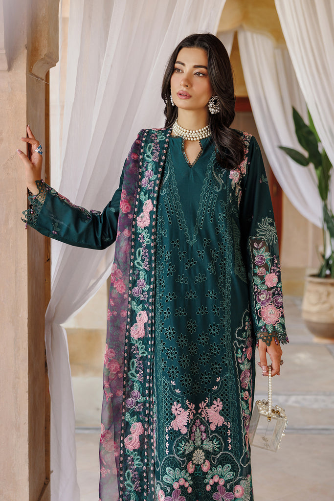 Rajbari | Amali Festive Lawn | 2-B by Rajbari - Designer Dress - Type: Ladies Clothes - Available at Libayah - 100% Original