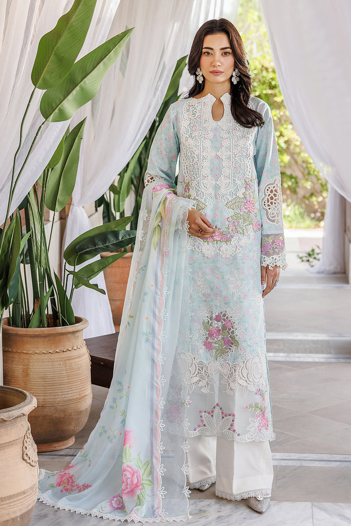 Rajbari | Amali Festive Lawn | 5-A by Rajbari - Designer Dress - Type: Ladies Clothes - Available at Libayah - 100% Original