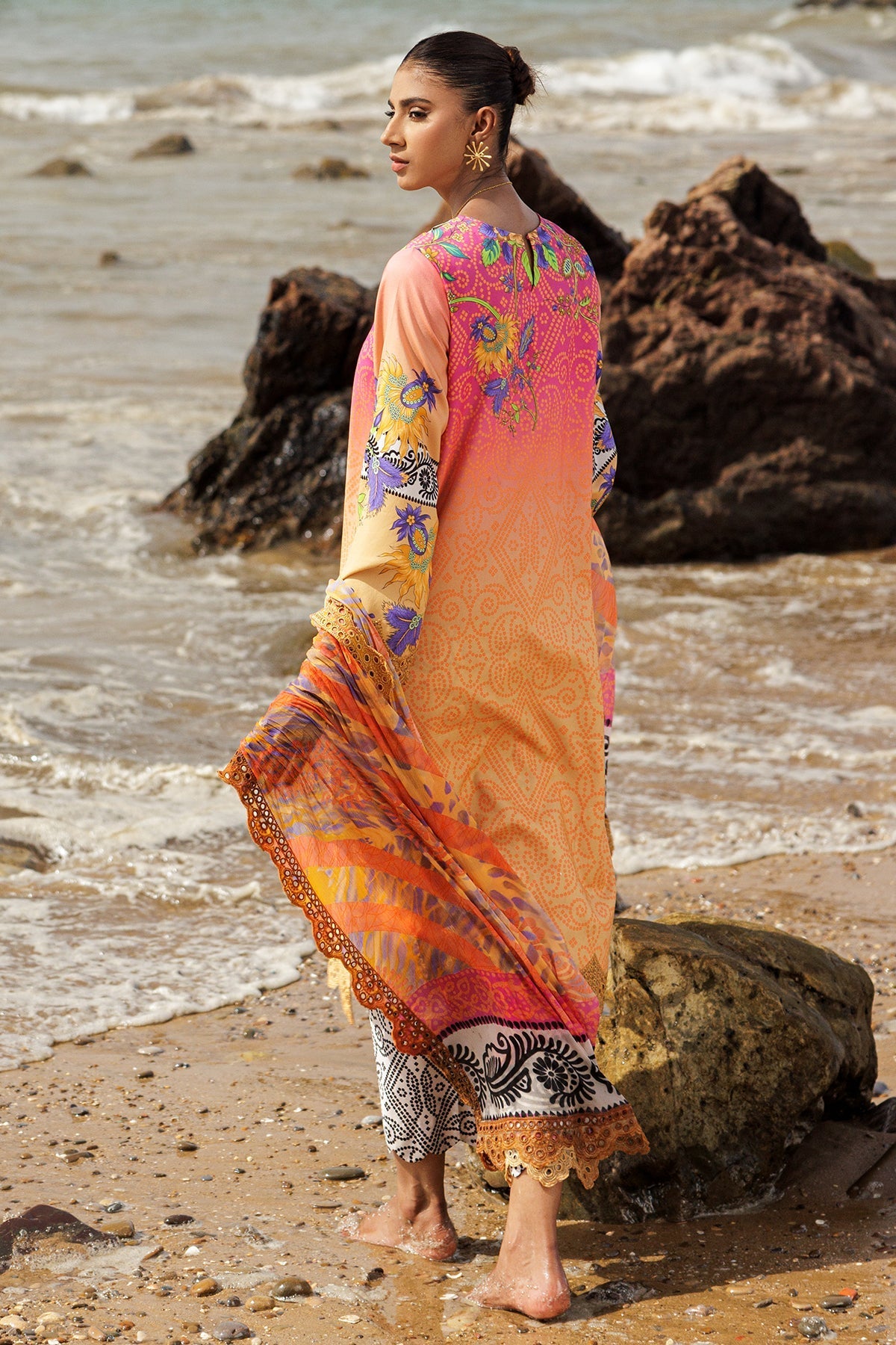 Charizma | Lawn Collection 24 | AS4-08 by Charizma - Designer Dress - Type: Casuals - Available at Libayah - 100% Original