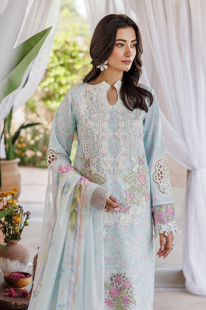 Rajbari | Amali Festive Lawn | 5-A by Rajbari - Designer Dress - Type: Ladies Clothes - Available at Libayah - 100% Original