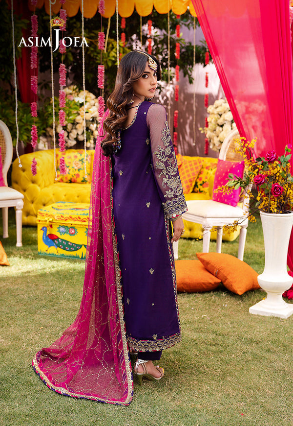 Asim Jofa | Jag Mag Formals | AJMJ-14 by Asim Jofa - Designer Dress - Type: Ladies Clothes - Available at Libayah - 100% Original