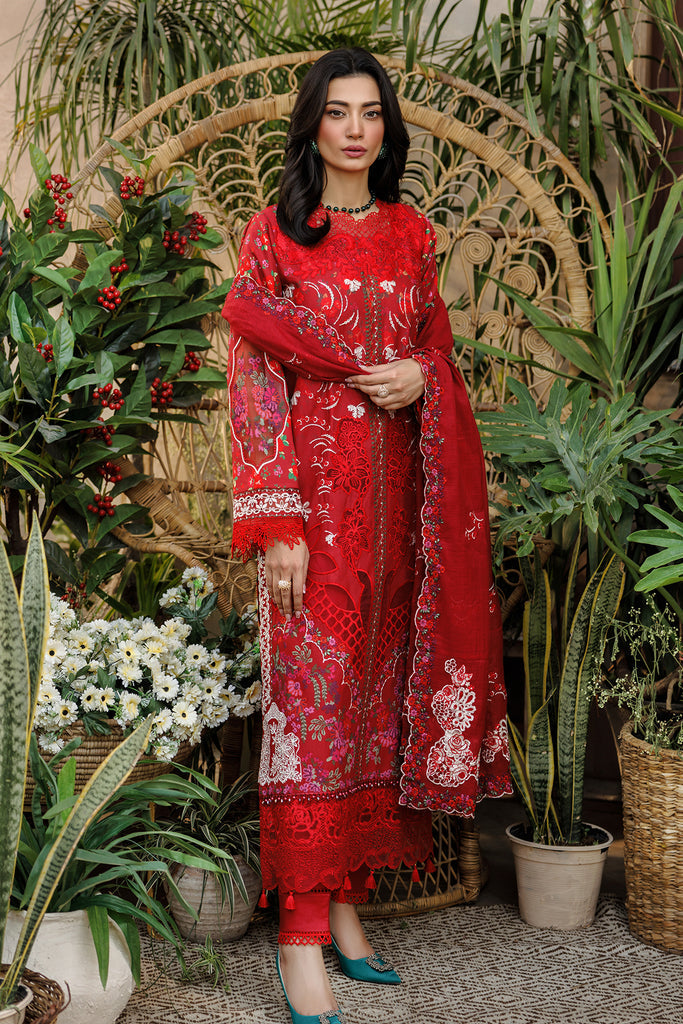 Rajbari | Amali Festive Lawn | 4-A by Rajbari - Designer Dress - Type: Ladies Clothes - Available at Libayah - 100% Original