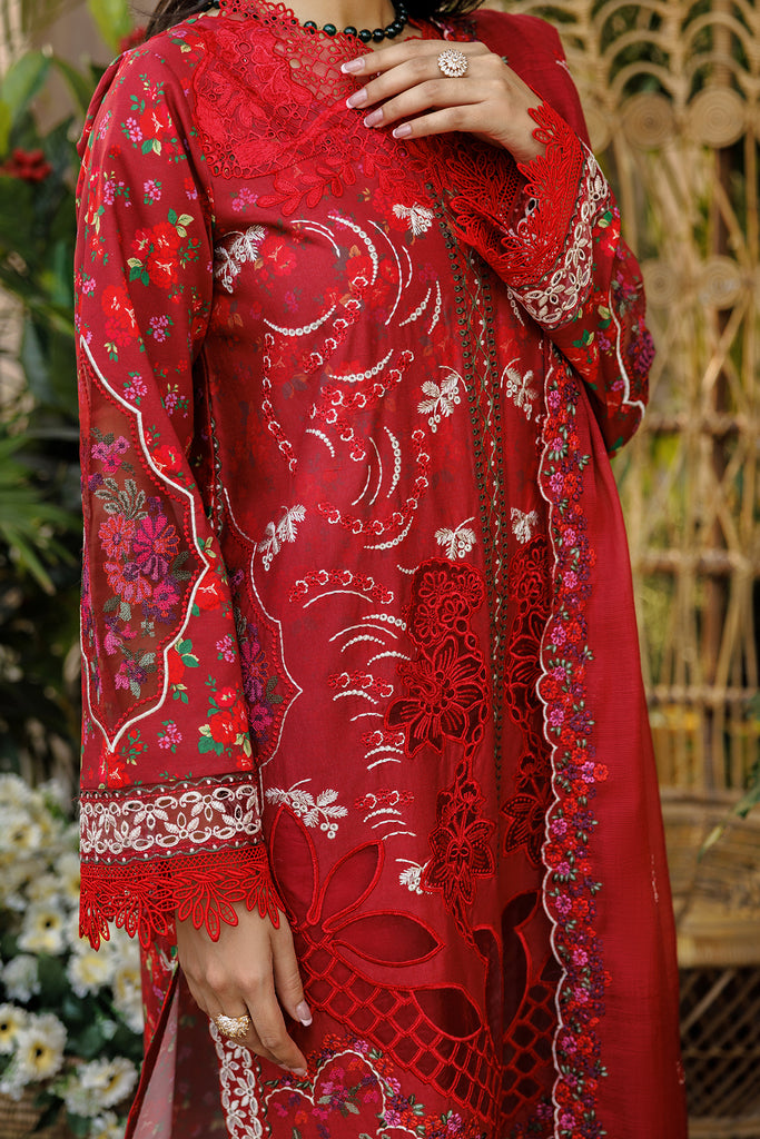 Rajbari | Amali Festive Lawn | 4-A by Rajbari - Designer Dress - Type: Ladies Clothes - Available at Libayah - 100% Original
