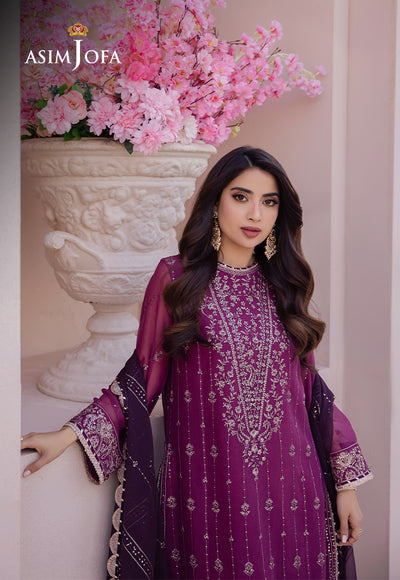 Asim Jofa | Dhanak Rang Collection | AJCF-19 by Asim Jofa - Designer Dress - Type: Ladies Clothes - Available at Libayah - 100% Original