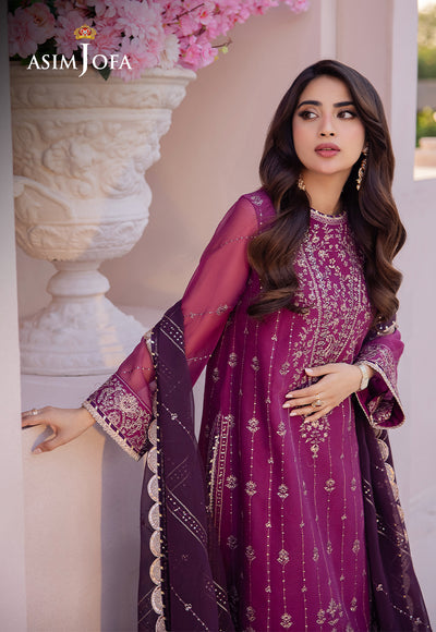 Asim Jofa | Dhanak Rang Collection | AJCF-19 by Asim Jofa - Designer Dress - Type: Ladies Clothes - Available at Libayah - 100% Original