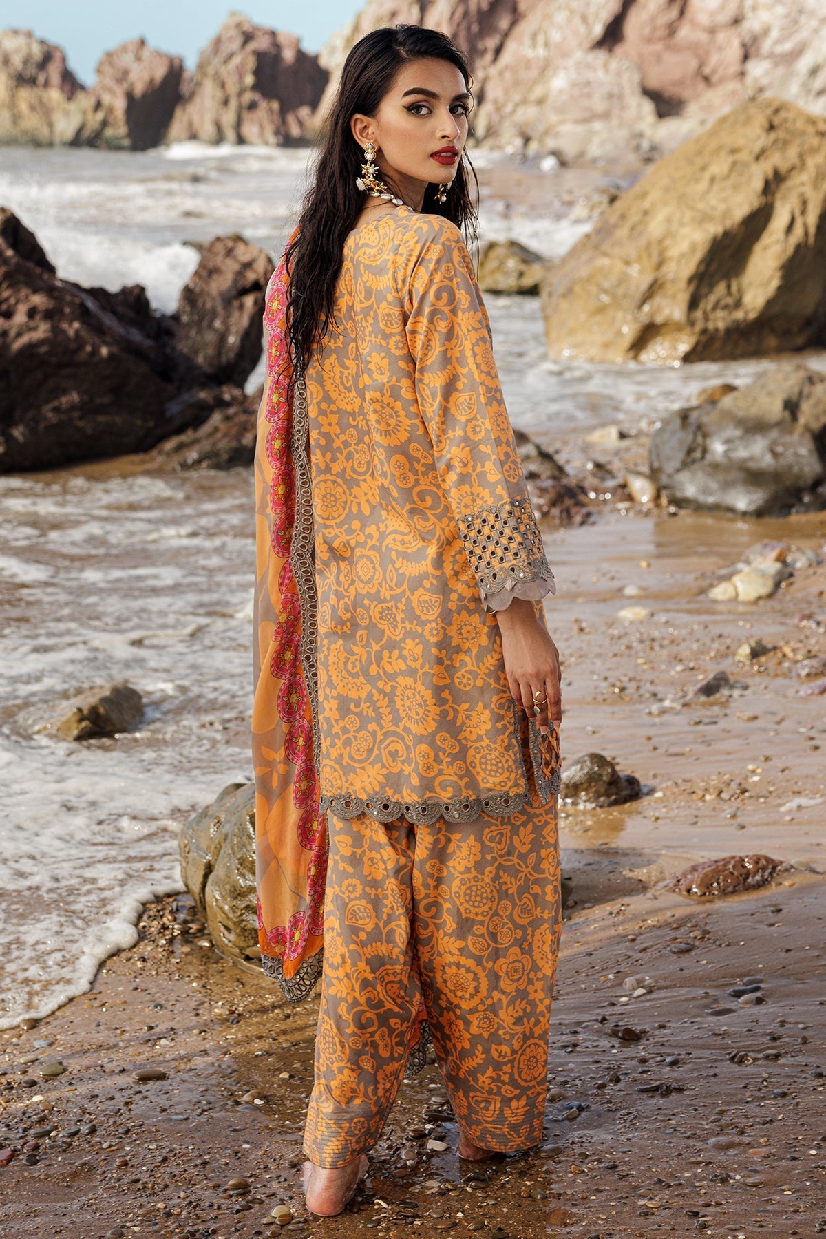 Charizma | Lawn Collection 24 | AS4-09 by Charizma - Designer Dress - Type: Casuals - Available at Libayah - 100% Original