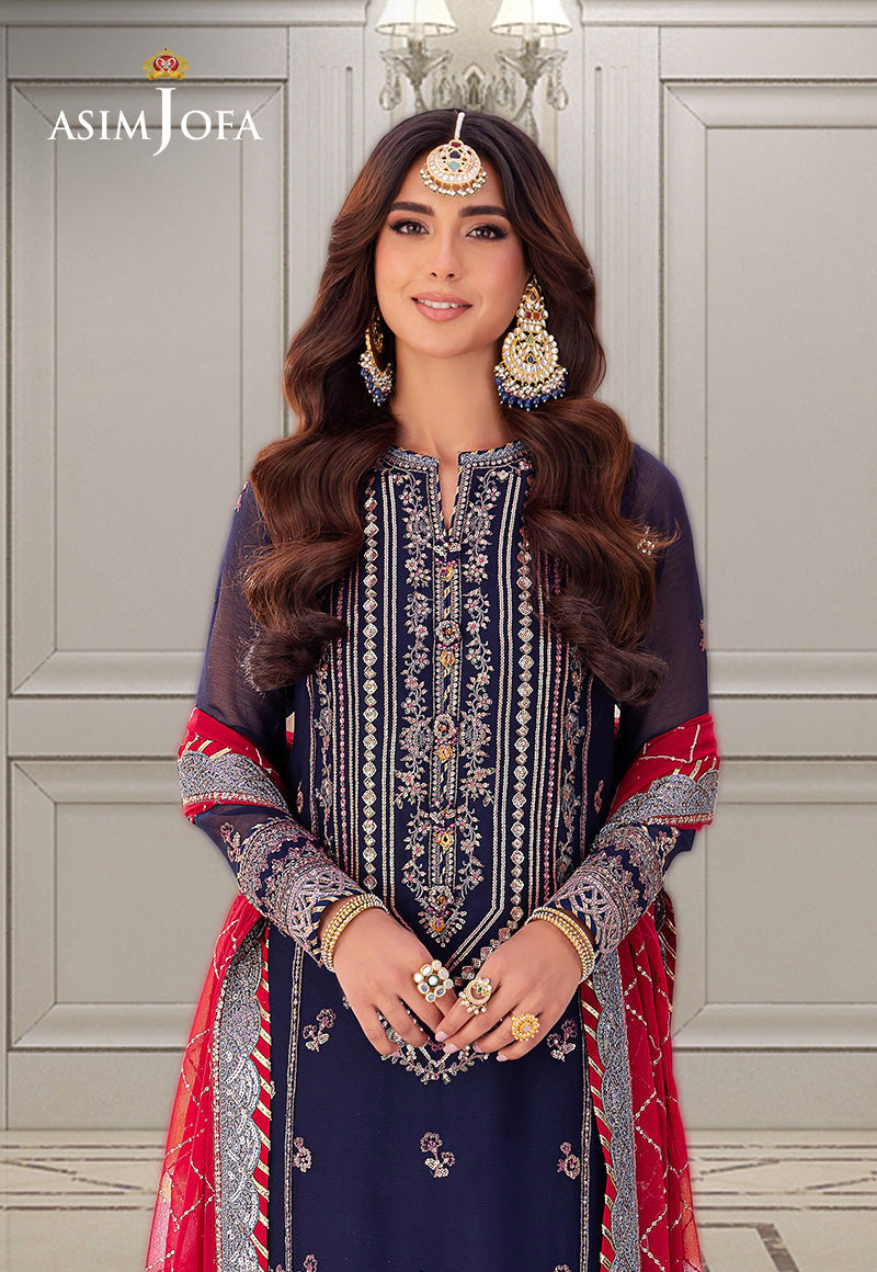 Asim Jofa | festive luxe | AJMJ-07 by Asim Jofa - Designer Dress - Type: Ladies Clothes - Available at Libayah - 100% Original