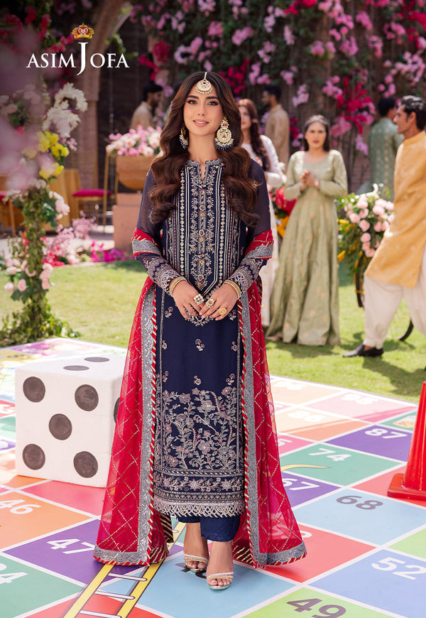 Asim Jofa | Jag Mag Formals | AJMJ-07 by Asim Jofa - Designer Dress - Type: Ladies Clothes - Available at Libayah - 100% Original