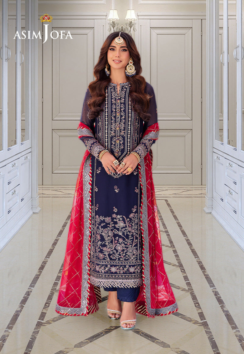 Asim Jofa | festive luxe | AJMJ-07 by Asim Jofa - Designer Dress - Type: Ladies Clothes - Available at Libayah - 100% Original