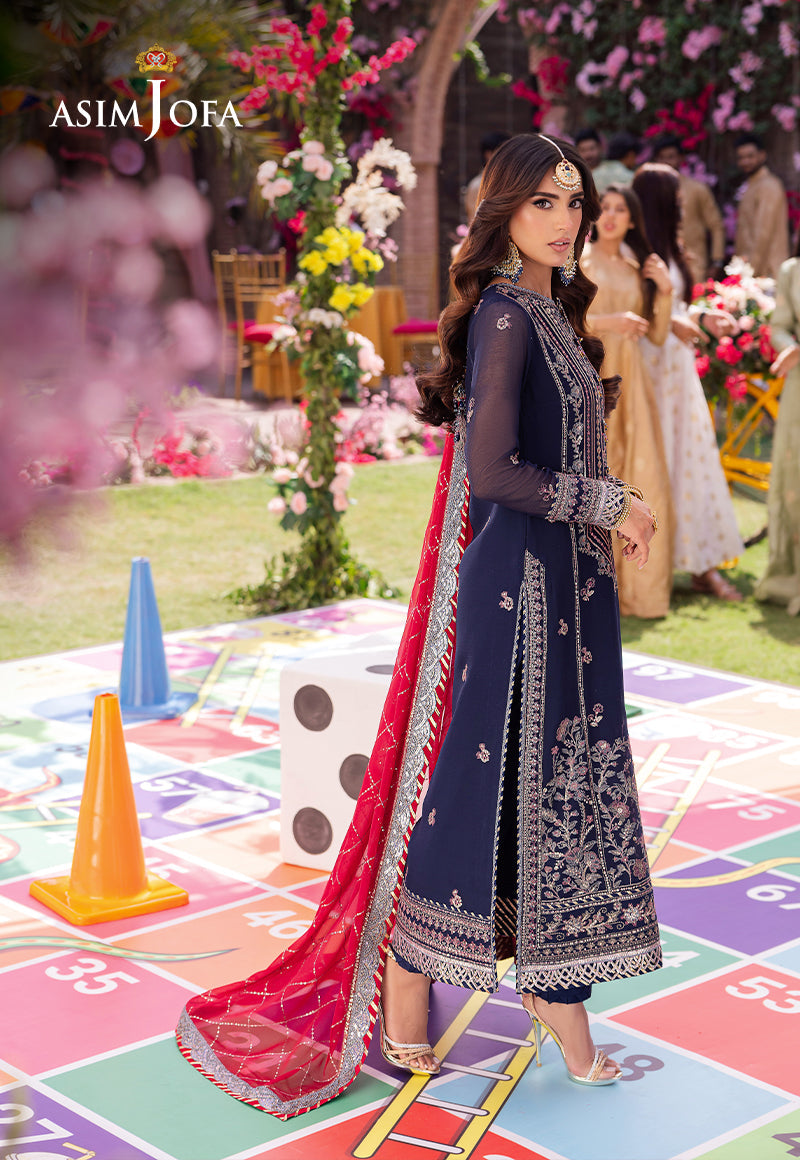 Asim Jofa | Jag Mag Formals | AJMJ-07 by Asim Jofa - Designer Dress - Type: Ladies Clothes - Available at Libayah - 100% Original