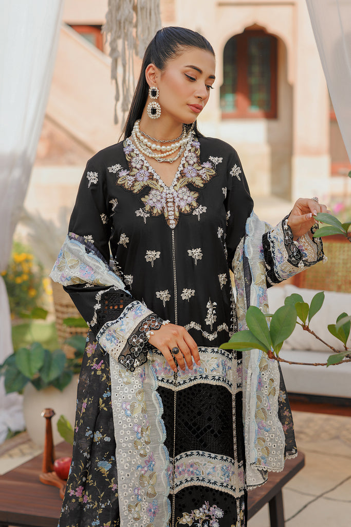 Rajbari | Amali Festive Lawn | 1-A by Rajbari - Designer Dress - Type: Ladies Clothes - Available at Libayah - 100% Original