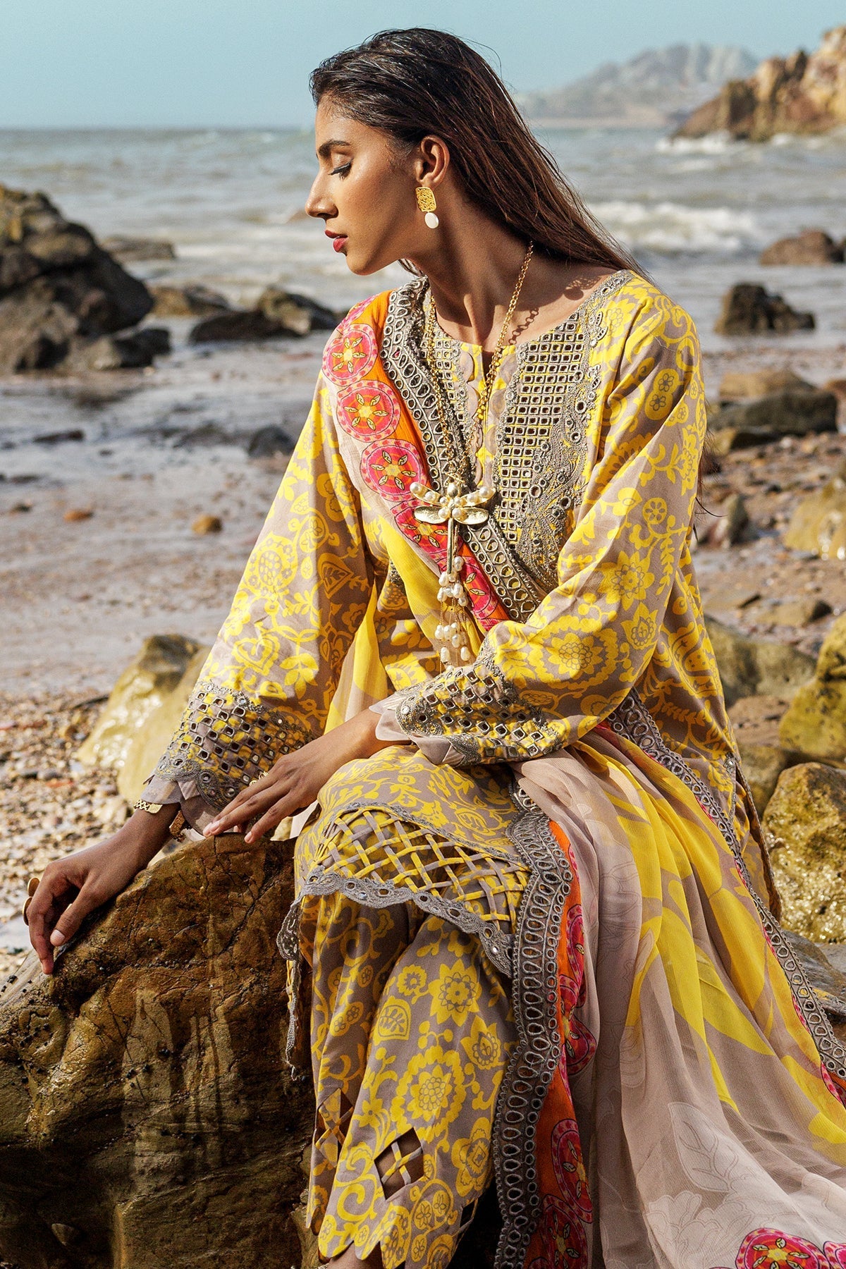 Charizma | Lawn Collection 24 | AS4-11 by Charizma - Designer Dress - Type: Casuals - Available at Libayah - 100% Original