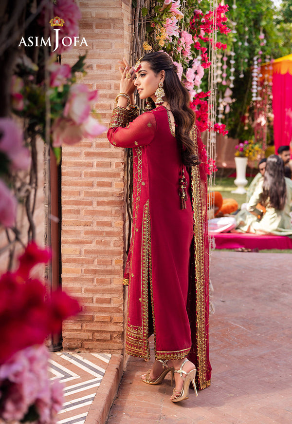 Asim Jofa | Jag Mag Formals | AJMJ-28 by Asim Jofa - Designer Dress - Type: Ladies Clothes - Available at Libayah - 100% Original