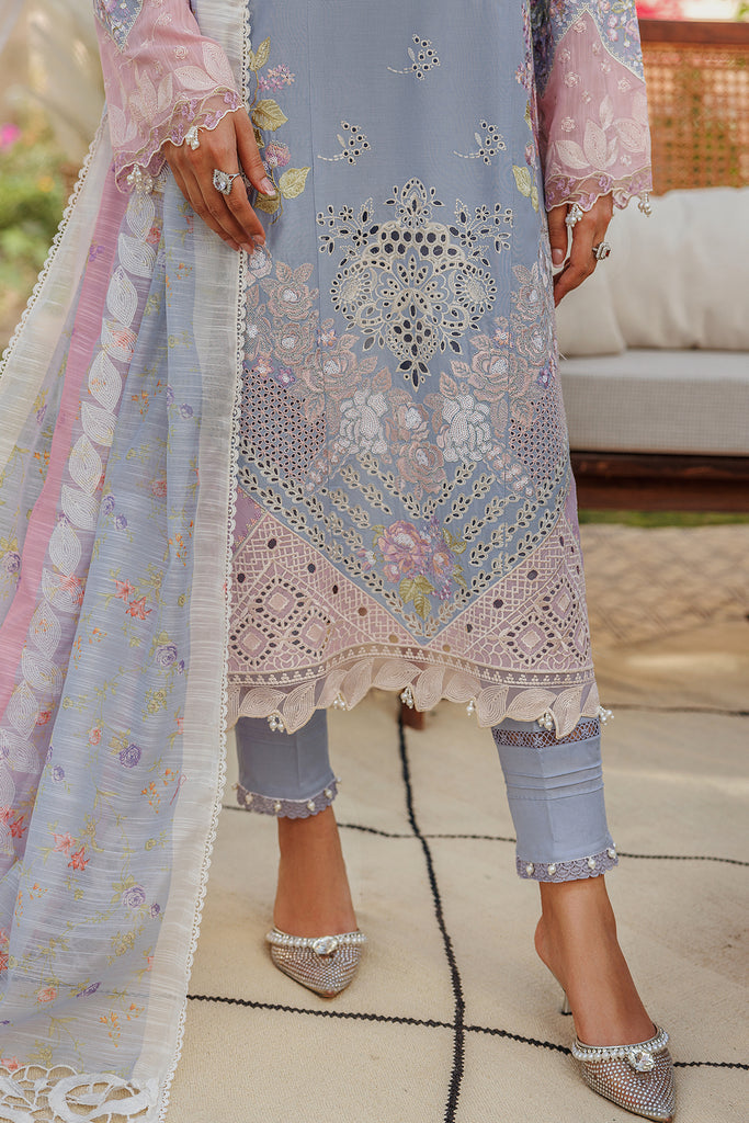 Rajbari | Amali Festive Lawn | 3-A by Rajbari - Designer Dress - Type: Ladies Clothes - Available at Libayah - 100% Original