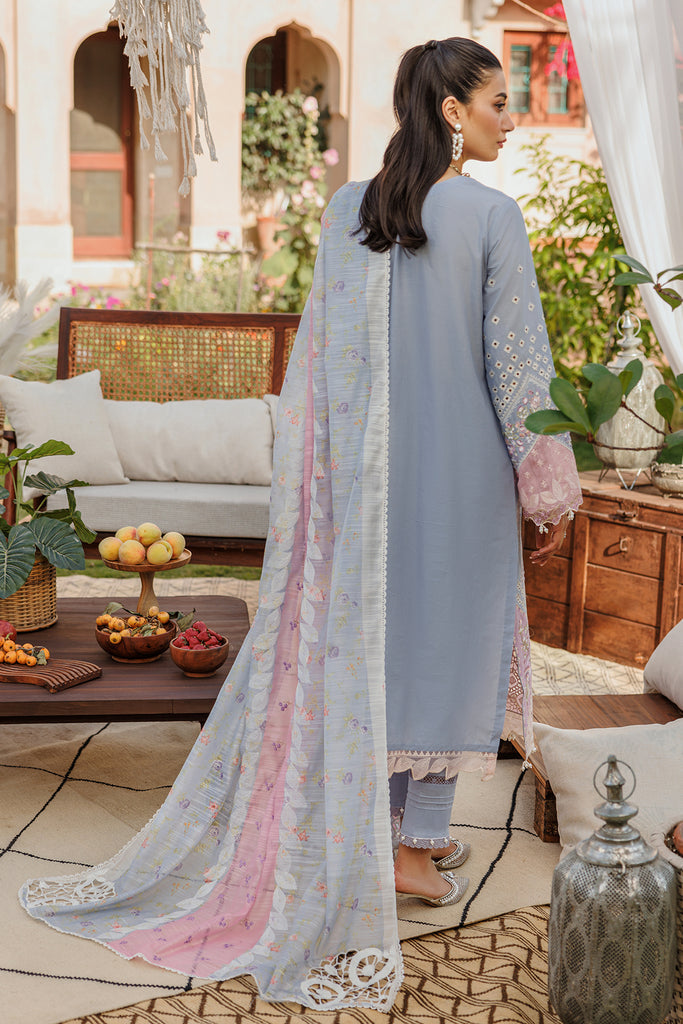 Rajbari | Amali Festive Lawn | 3-A by Rajbari - Designer Dress - Type: Ladies Clothes - Available at Libayah - 100% Original