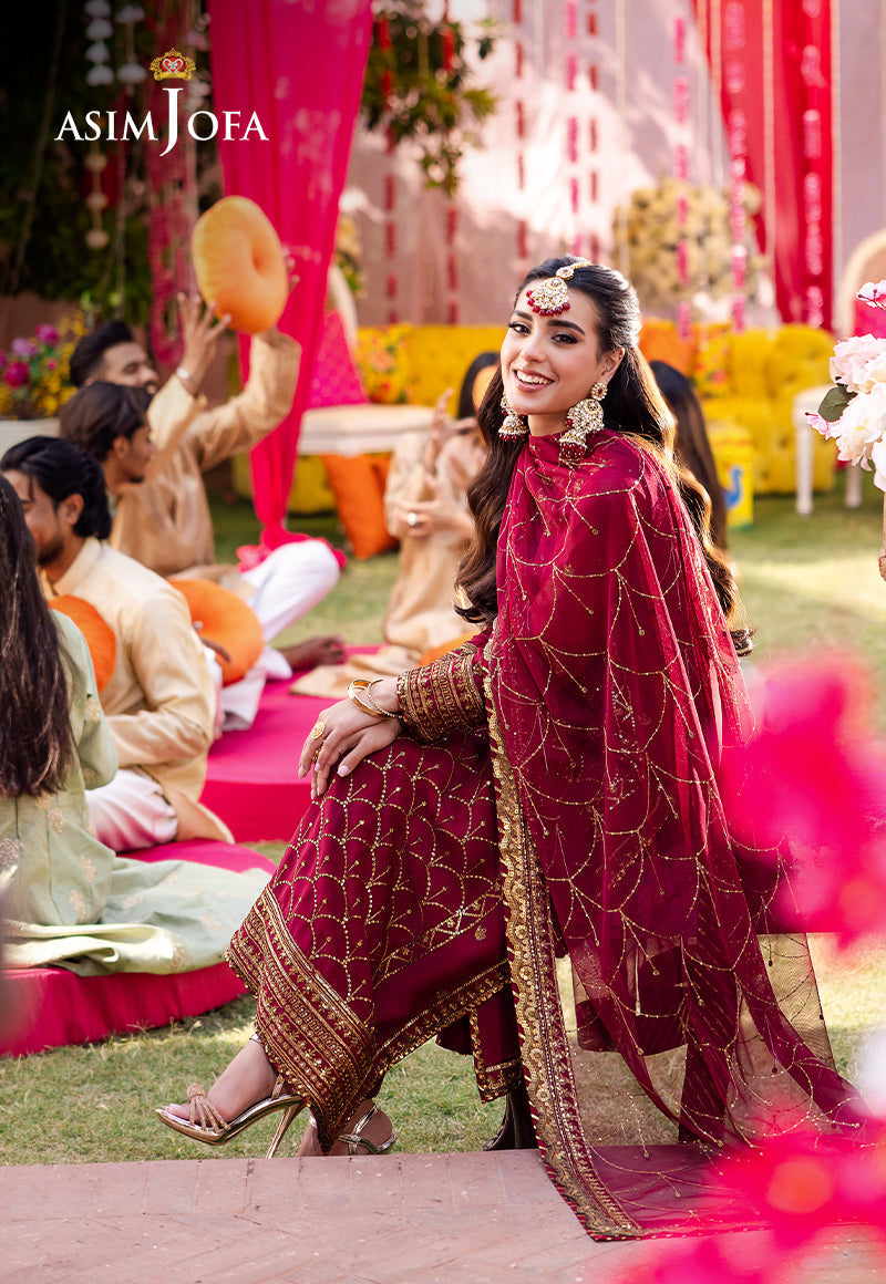 Asim Jofa | Jag Mag Formals | AJMJ-28 by Asim Jofa - Designer Dress - Type: Ladies Clothes - Available at Libayah - 100% Original