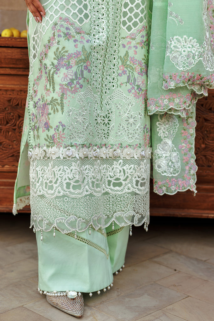 Rajbari | Amali Festive Lawn | 4-B by Rajbari - Designer Dress - Type: Ladies Clothes - Available at Libayah - 100% Original