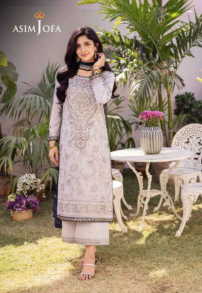 Asim Jofa | Dhanak Rang Collection | AJCF-13 by Asim Jofa - Designer Dress - Type: Ladies Clothes - Available at Libayah - 100% Original