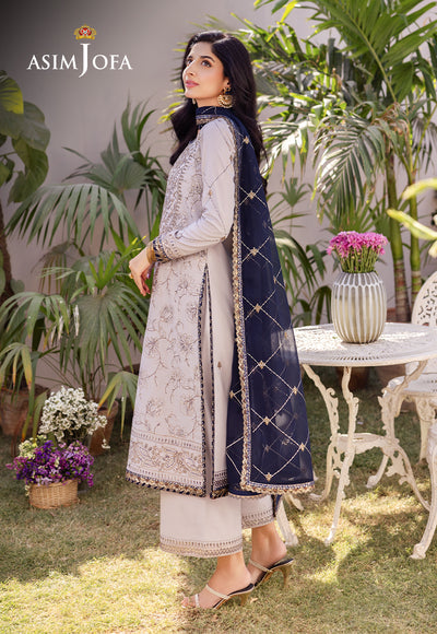 Asim Jofa | Dhanak Rang Collection | AJCF-13 by Asim Jofa - Designer Dress - Type: Ladies Clothes - Available at Libayah - 100% Original