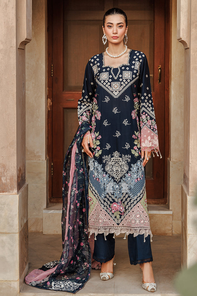 Rajbari | Amali Festive Lawn | 3-B by Rajbari - Designer Dress - Type: Ladies Clothes - Available at Libayah - 100% Original