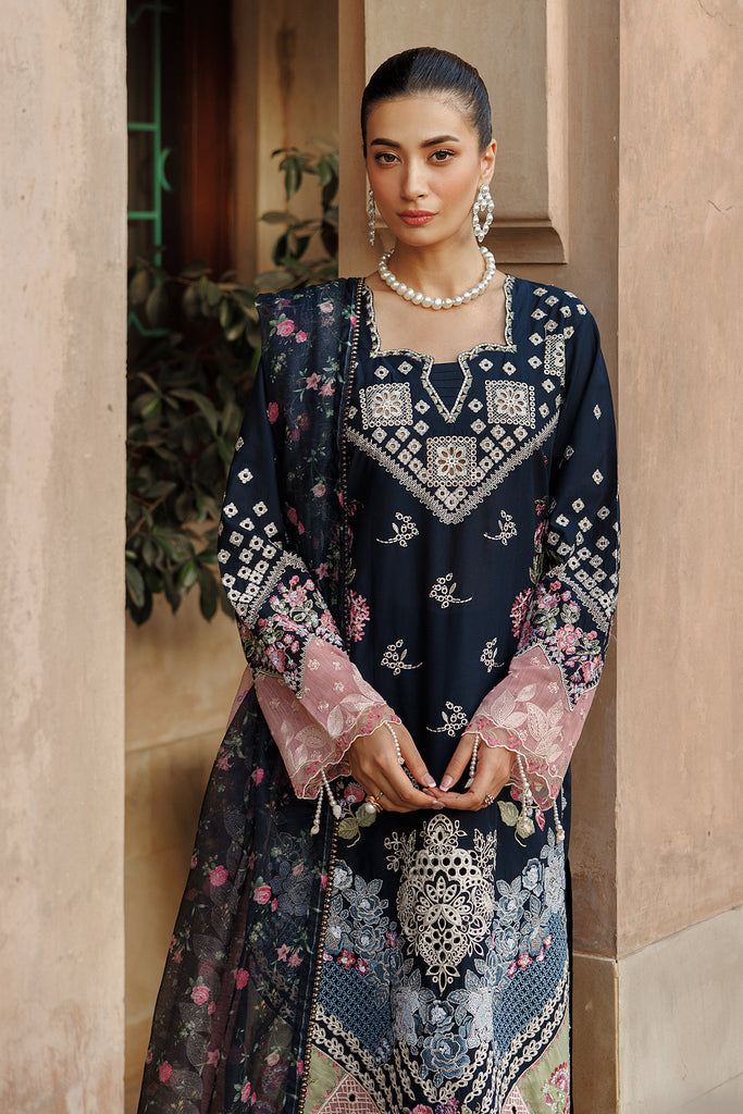 Rajbari | Amali Festive Lawn | 3-B by Rajbari - Designer Dress - Type: Ladies Clothes - Available at Libayah - 100% Original