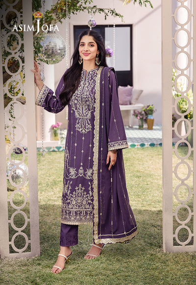 Asim Jofa | Dhanak Rang Collection | AJCF-29 by Asim Jofa - Designer Dress - Type: Ladies Clothes - Available at Libayah - 100% Original