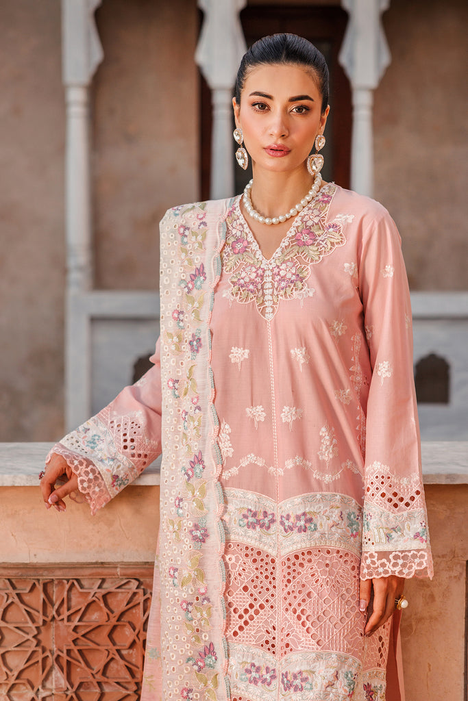 Rajbari | Amali Festive Lawn | 1-B by Rajbari - Designer Dress - Type: Ladies Clothes - Available at Libayah - 100% Original