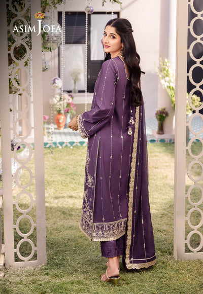 Asim Jofa | Dhanak Rang Collection | AJCF-29 by Asim Jofa - Designer Dress - Type: Ladies Clothes - Available at Libayah - 100% Original