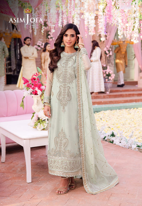 Asim Jofa | Jag Mag Formals | AJMJ-18 by Asim Jofa - Designer Dress - Type: Ladies Clothes - Available at Libayah - 100% Original