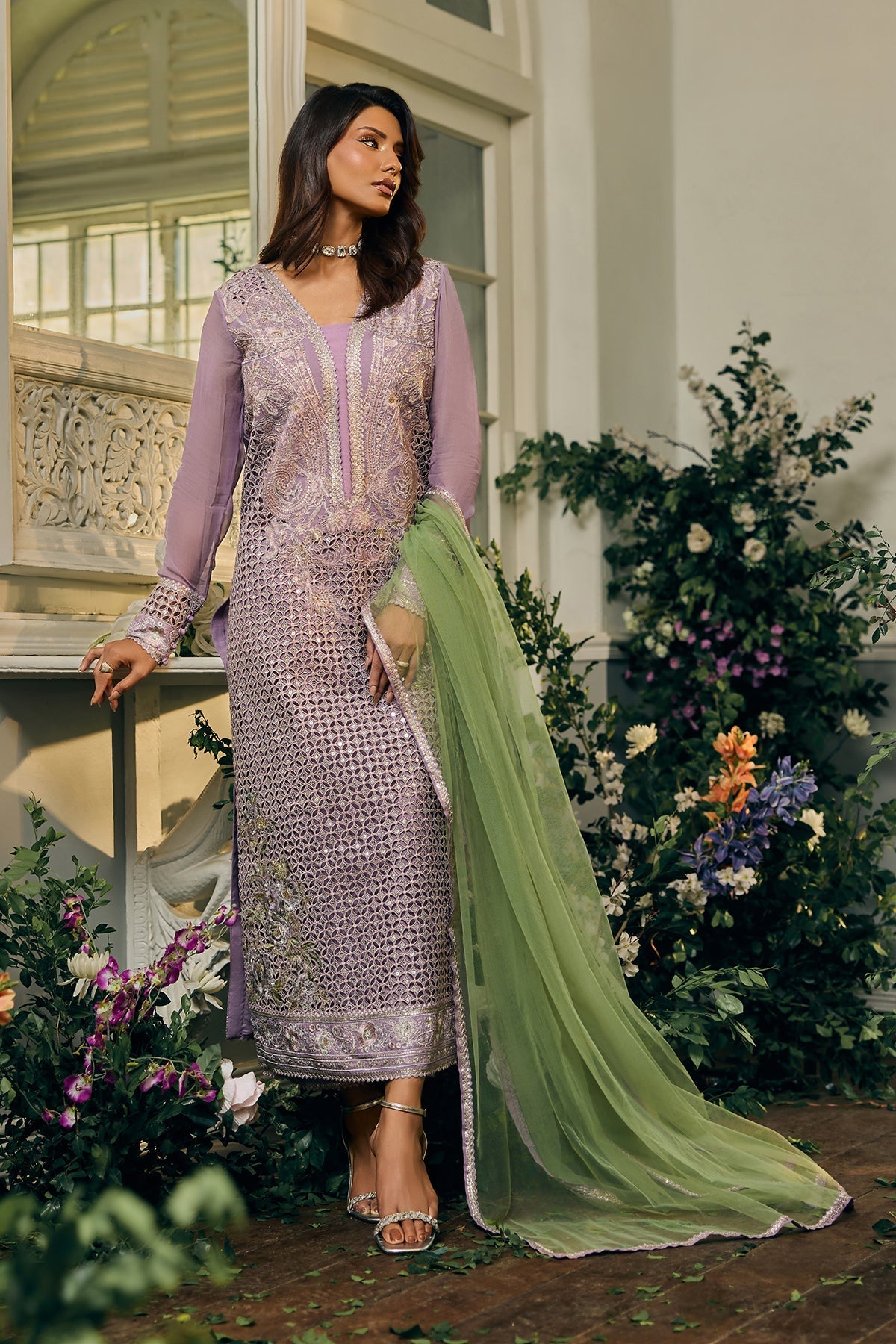 Afrozeh | Basic Pret 26 RTW | NACRE by Afrozeh - Designer Dress  - Type : Ladies Clothes - Available at Libayah - 100% Original 