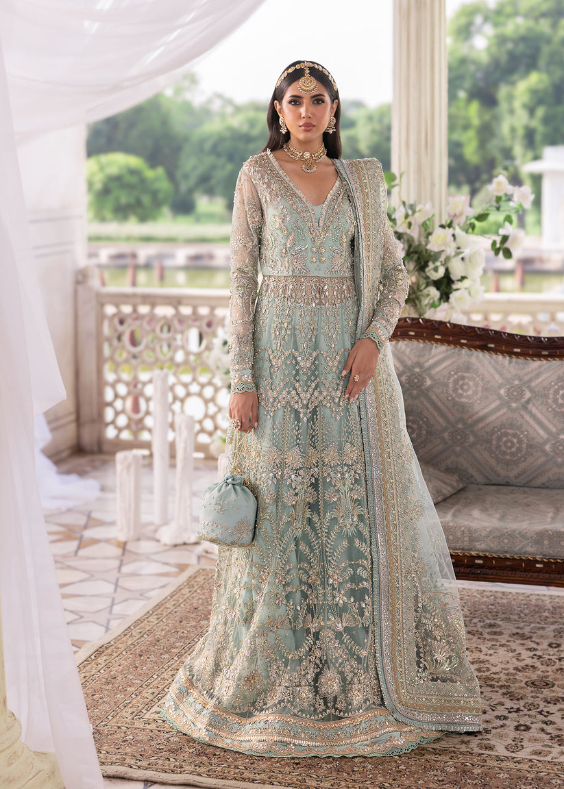 Sardinia | Brides Edition | Zeb-Un-Nisa by Sardinia - Designer Dress - Type: Bridal - Available at Libayah - 100% Original
