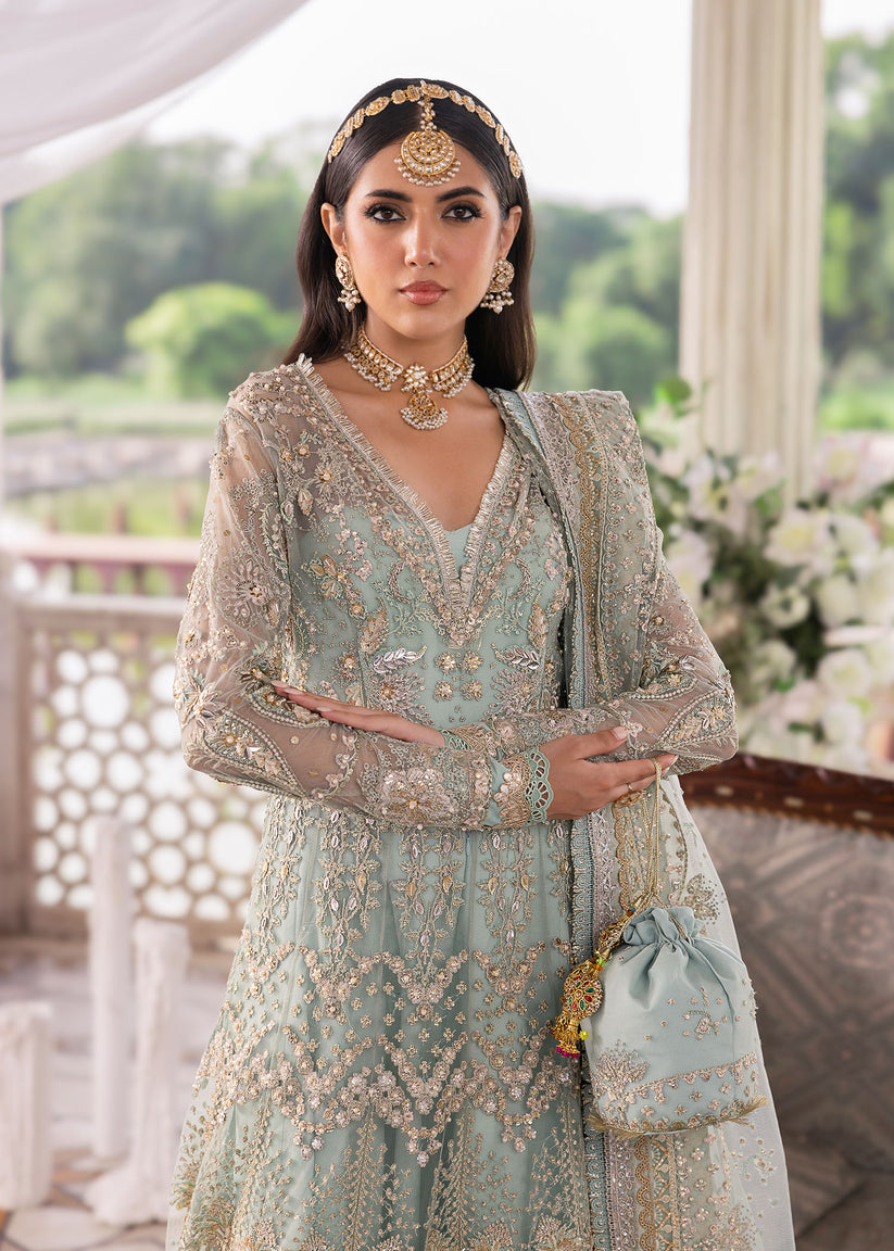 Sardinia | Brides Edition | Zeb-Un-Nisa by Sardinia - Designer Dress - Type: Bridal - Available at Libayah - 100% Original