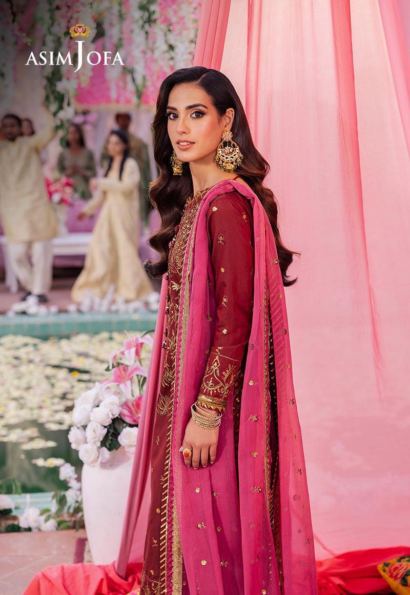 Asim Jofa | Jag Mag Formals | AJMJ-22 by Asim Jofa - Designer Dress - Type: Ladies Clothes - Available at Libayah - 100% Original