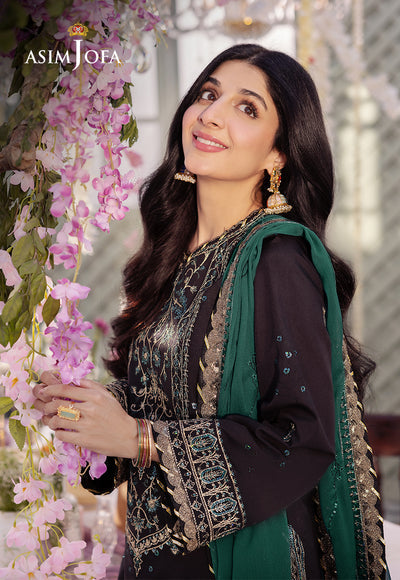 Asim Jofa | Dhanak Rang Collection | AJCF-21 by Asim Jofa - Designer Dress - Type: Ladies Clothes - Available at Libayah - 100% Original